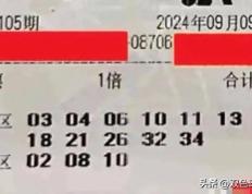 123复式亮相，10倍中1亿，胆码15，大乐透24105期分析晒票