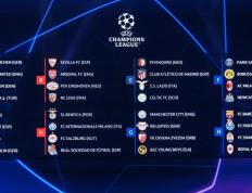 UEFA Champions League抽签米兰同城不同命_AC米兰坠入恐怖之组，国际米兰拿上上签