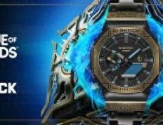 G-SHOCK联动《英雄联盟电竞电竞》_推出海克斯/金克丝腕表 