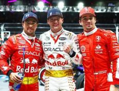 F1拉斯维加斯大奖赛：维斯塔潘夺冠 勒克莱尔绝杀佩雷兹